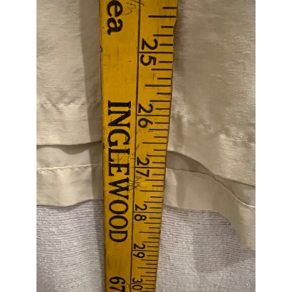 VTG Solumbra LARGE Yellow Long Sleeve Polo Shirt UV Protection Logo USA 1010K11 - Picture 11 of 14